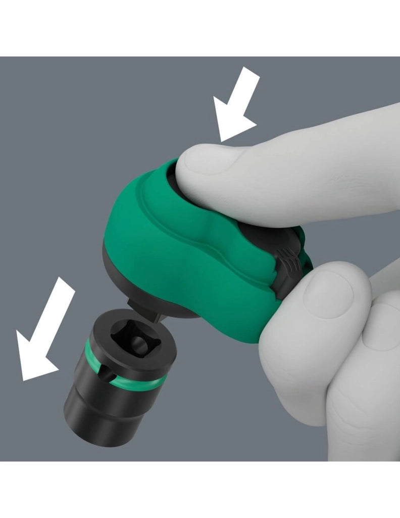 Cricchetto 3/8" WERA Zyklop Comfort 8010 B