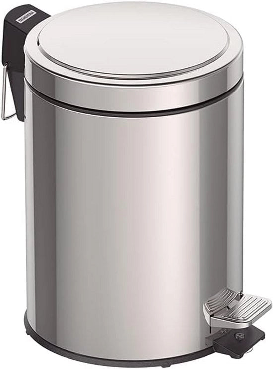 Baciletti di 5 litri con pedale - cucina bagno camera da letto - metallo inox - 205 cm x 29 cm