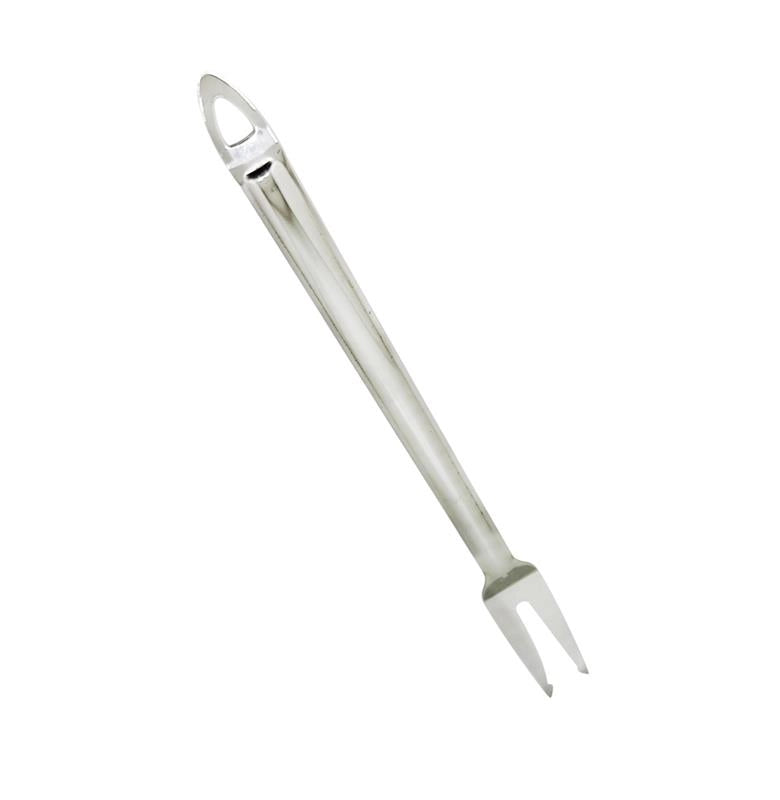 MA MAISON FORCHETTONE LUNGO IN ACCIAIO INOX CON FORO SUPERIORE PER ESSERE APPESO