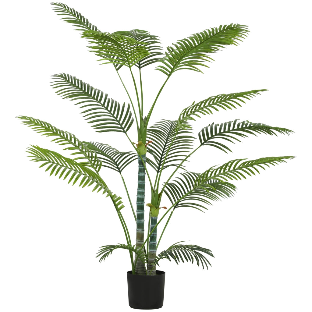 Pianta artificiale palma ¨C Zephmum ¨C Verde, vaso incluso, 170 cm