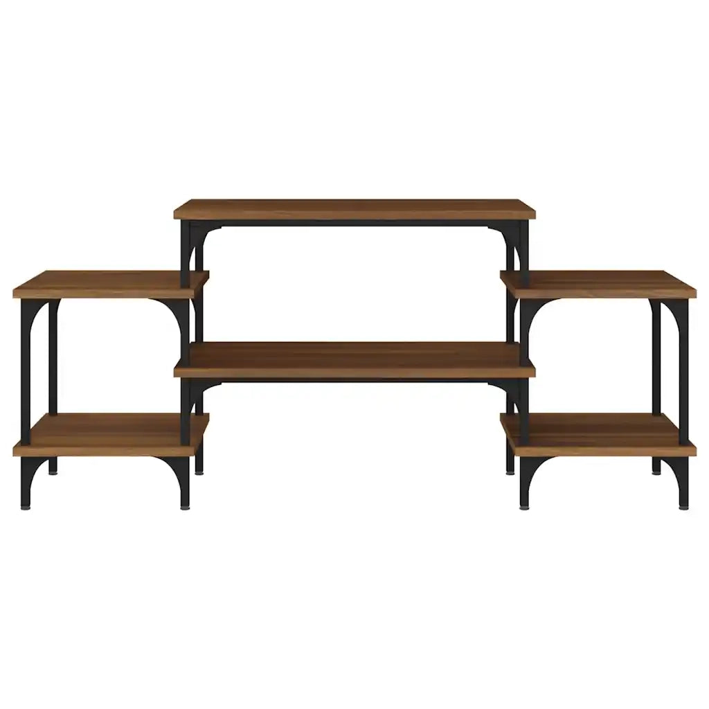 Mobile Porta TV Rovere Marrone 117x35x52 cm Legno Multistrato 826319