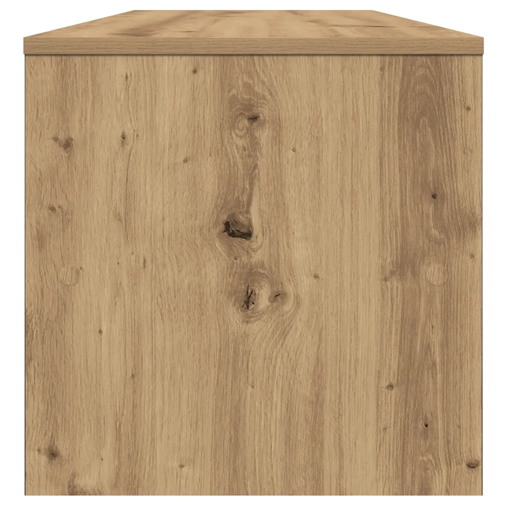 Mobile Porta TV-Mobile per TV-Credenza TV Rovere Artigianale 100x40x40 cm in Truciolato 503331