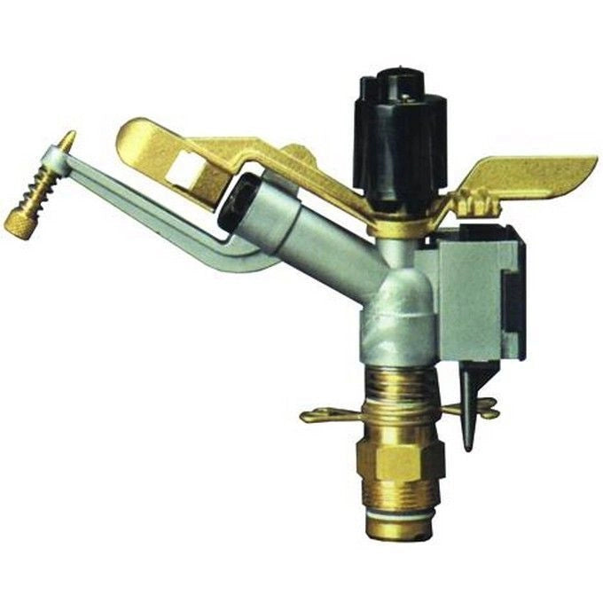 Vigor 78260-25 Silver Irrigatore ad Intermittenza a Settori Attacco Maschio 3-4'' Gittata 16.50 m colore Argento