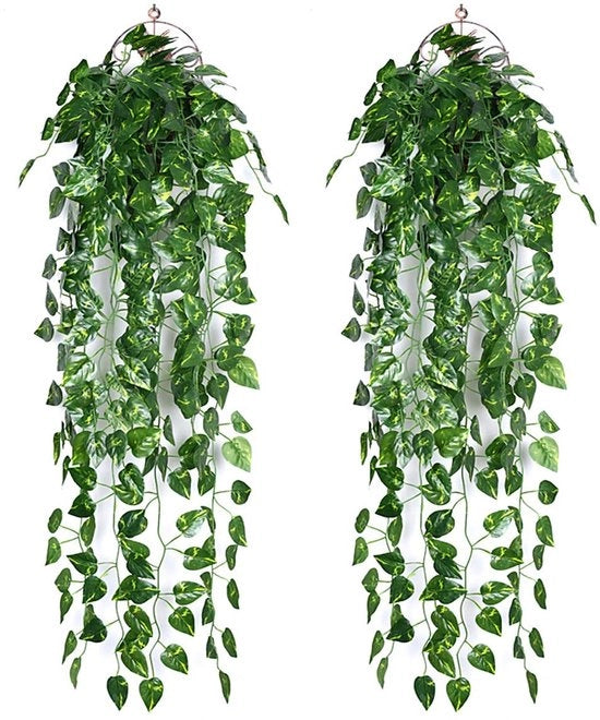 Sistema di Sostituzione Finto Fittone - Finte Piantine - 2 Pezzi - Verde - Plastica