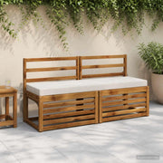 Cuscino per panchina SOEST 100% Poliestere Bianco 949898