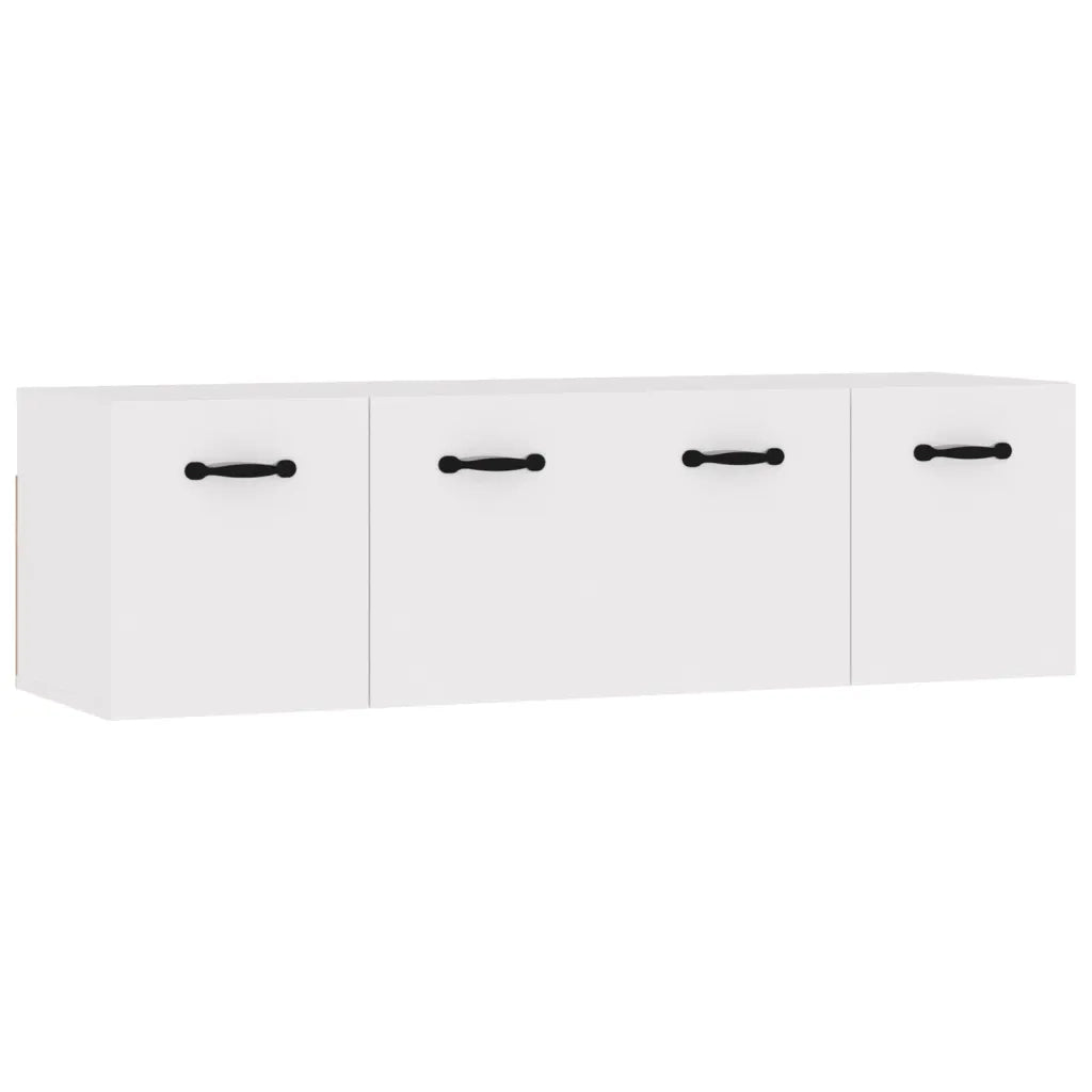 Mobili Parete 2 pz Bianco 80x35x36,5 cm in Legno Multistrato 3115652