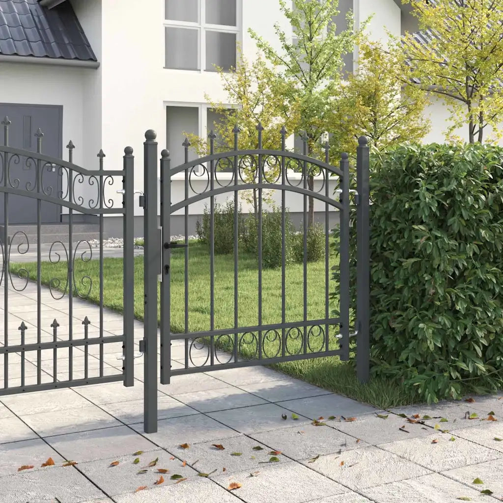 Cancello della recinzione con punte EMMEN 100 x 100 cm 42008987