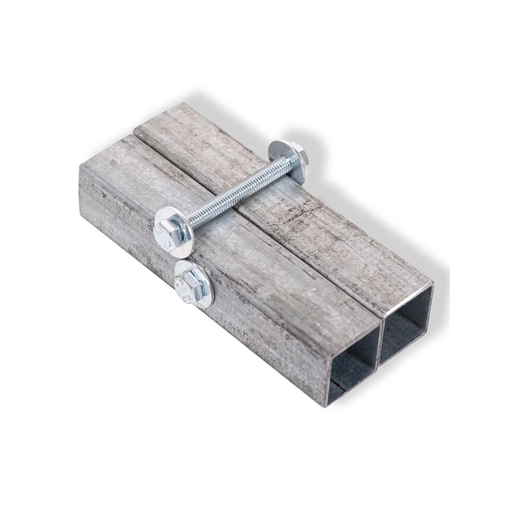 Pannello con porta tubolare per box cani con zincatura a caldo 100xh180 cm