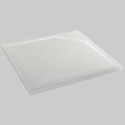 PIATTO DOCCIA QUADRATO SQUARE H. 4  70x70     AQUALIFE