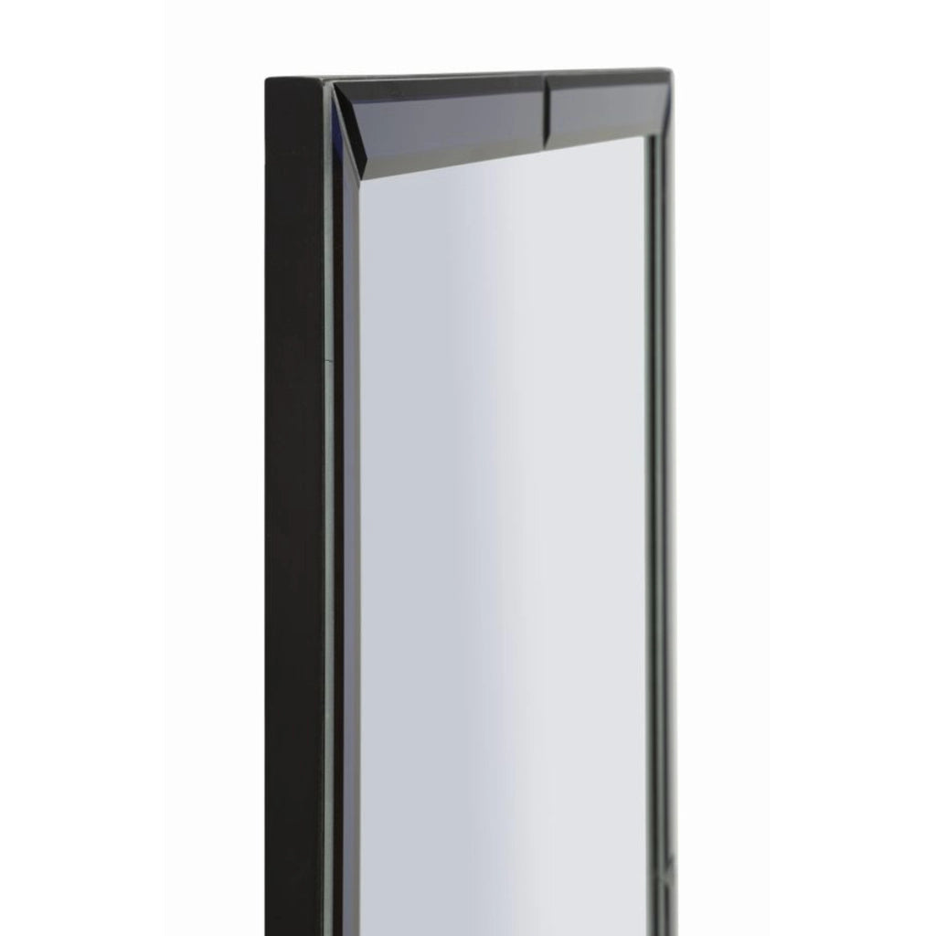 Specchio con Cornice VKH699, Blu, MDF, 150x55x2 cm
