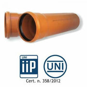 Tubo pvc fognatura uni en1401 sn 4 mt.2 d. 250 b08lqyy2lz