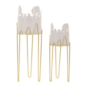 Porta Vasi Tree Coppia cm ø 27x79-22,8x62