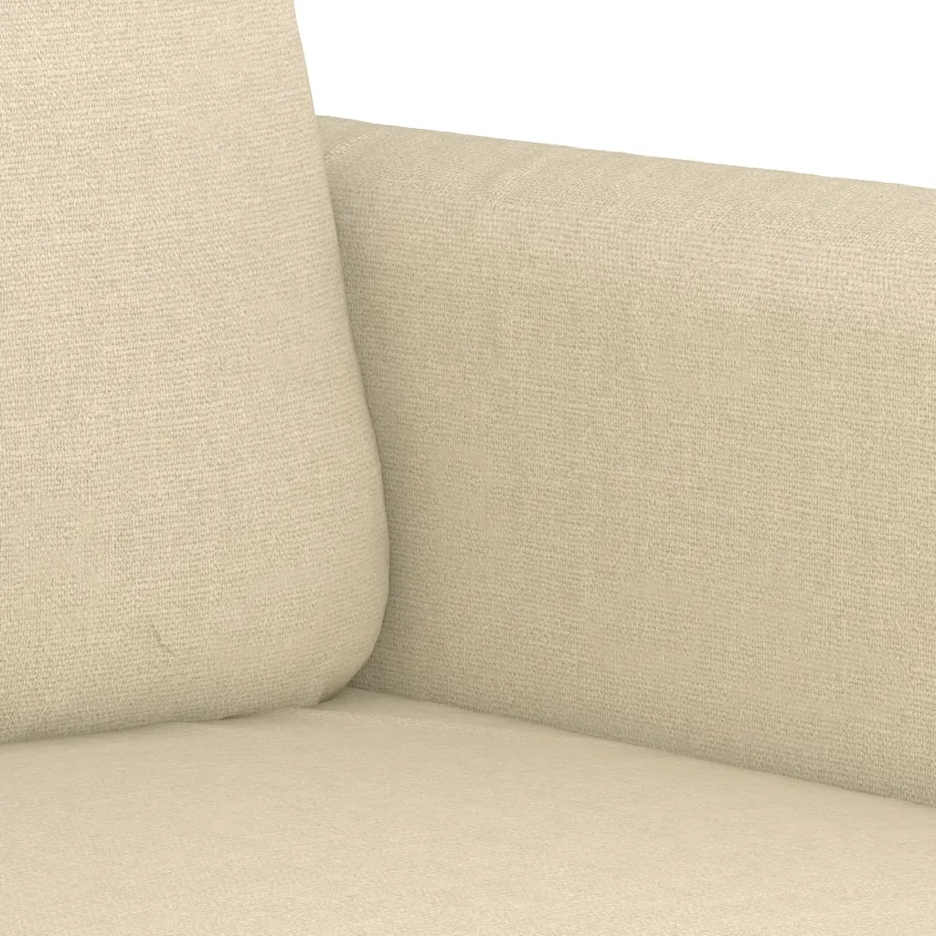 Divano a 2 Posti-Sofa 2 Posti Crema 120 cm in Tessuto 450515