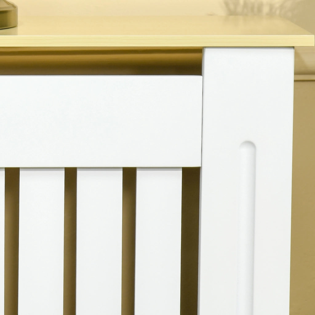 Copritermosifone MDF ¨C Xylo ¨C Bianco 78x19x83 cm