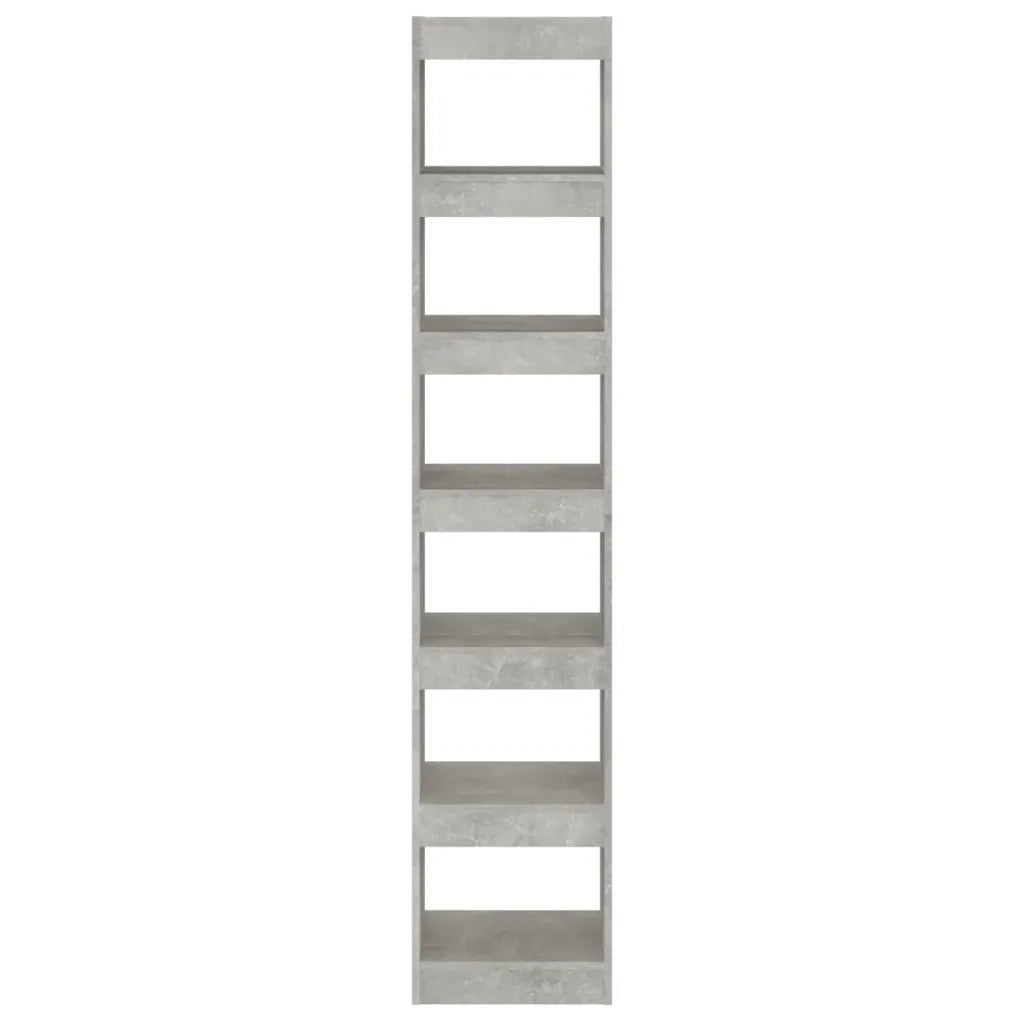 Libreria/Divisorio Grigio Cemento 40x30x198 cm 811641