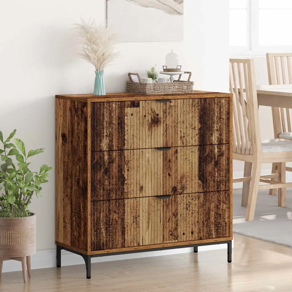 Credenza Legno vecchio 79,5 x 33 x 82 cm Legno multistrato 883442