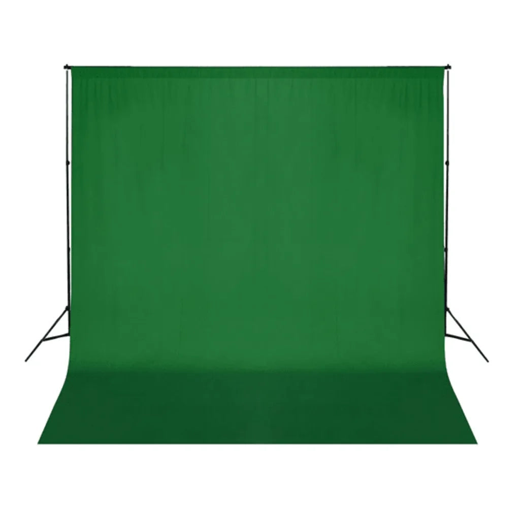 Fondale in Cotone Verde senza Supporto 300x300 cm per Croma Key CFW7088488