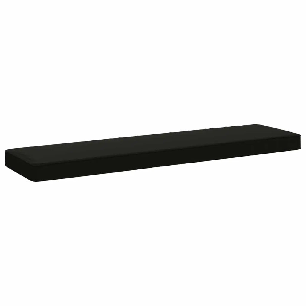 Cuscini per Panchina a 2 Pezzi VUGHT 2 pcs 100% Poliestere Nero 950503