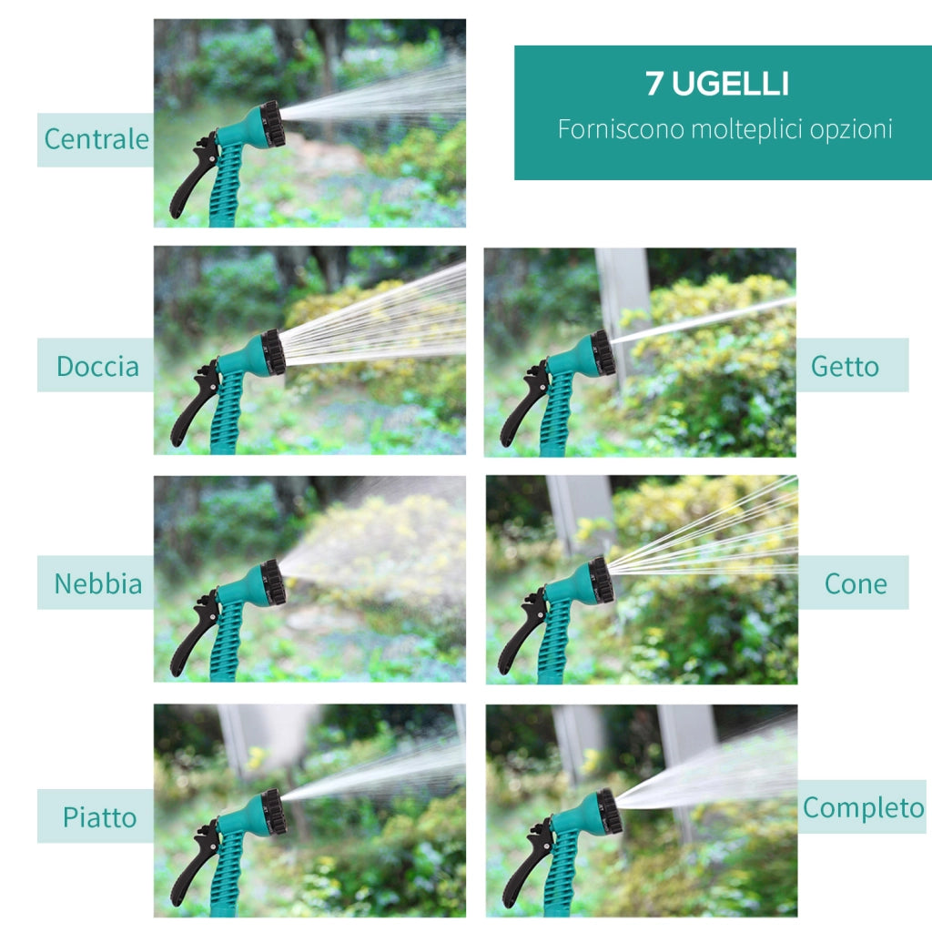 Irrigatore Automatico a Parete ¨C zephmum ¨C Nero e Verde, Plastica, 44x22.5x41 cm