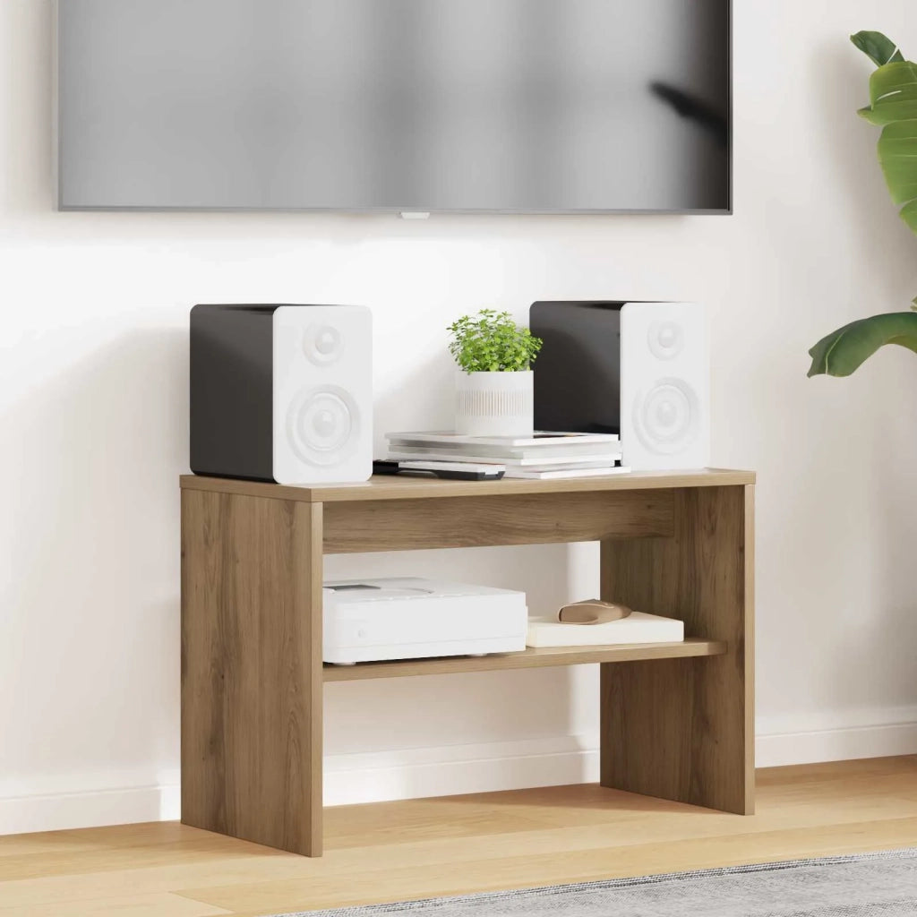 Mobile TV | Armadietto TV | Mobile Porta TV Rovere artigianale 60 x 30 x 40 cm Legno multistrato