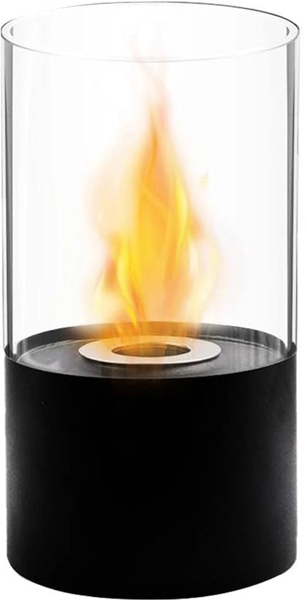 Lanterna a Gas - Sfere di Protezione Interna ed Esterna - Nero