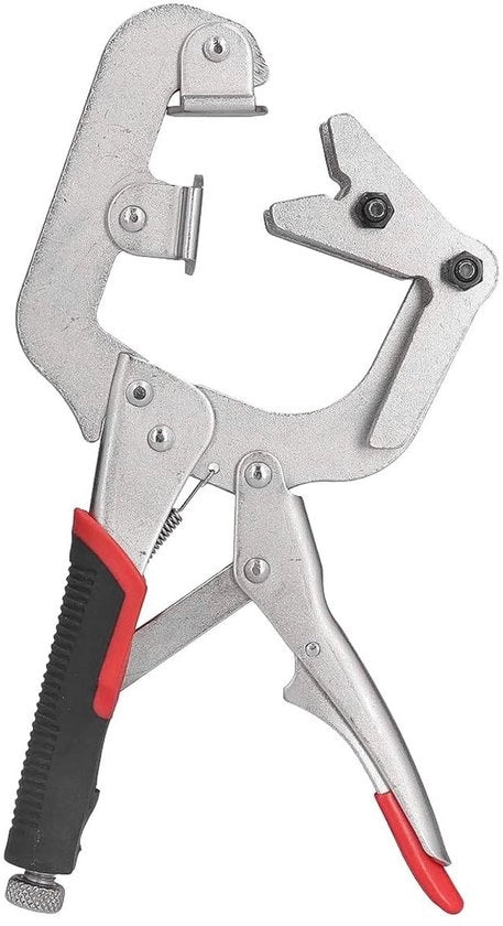 Clessidra per legno - chiusura adattabile - 270° girevole - acciaio cromovalvanadico - per lavorazione del legno - adatto per cilindri e tubi