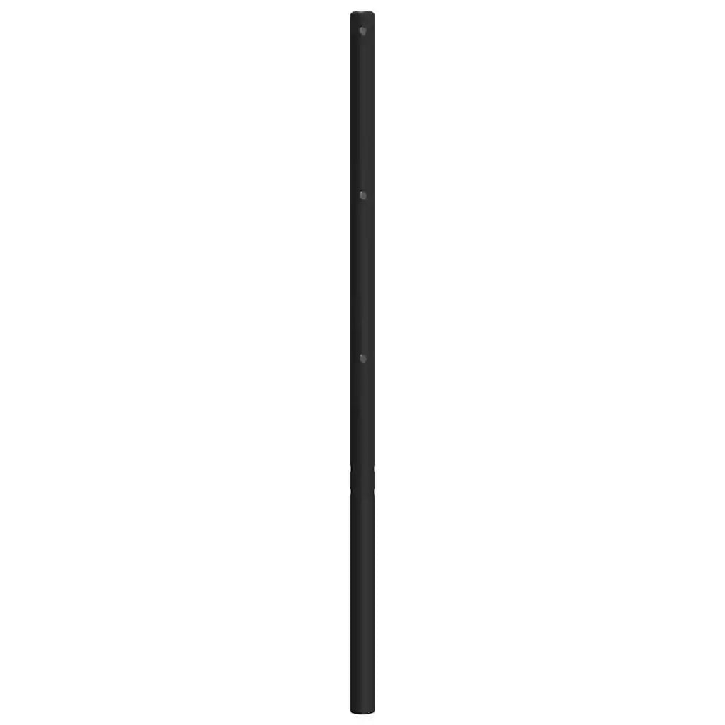 Testiera di Ricambio in Metallo Nero 120 cm 372308
