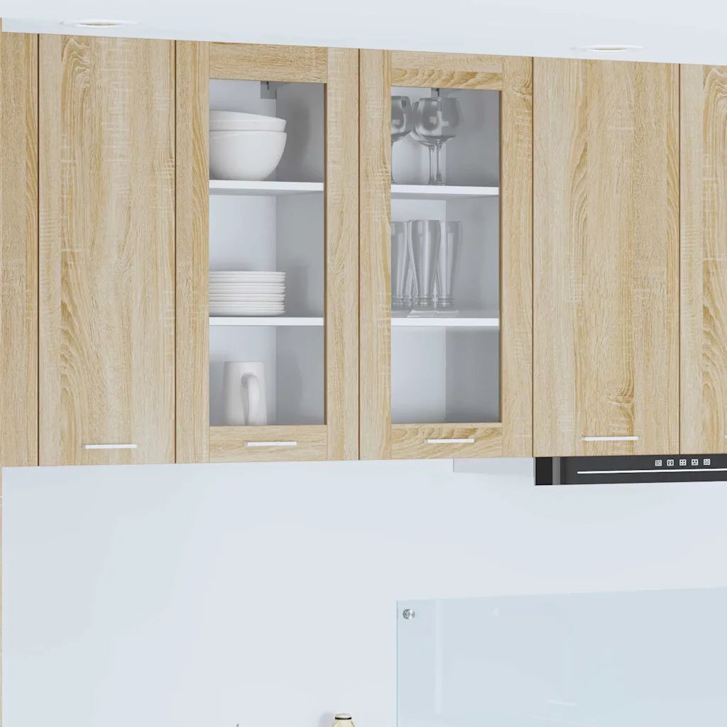 Armadio pensile Rovere Sonoma 40 x 31 x 80 cm Legno multistrato 884302