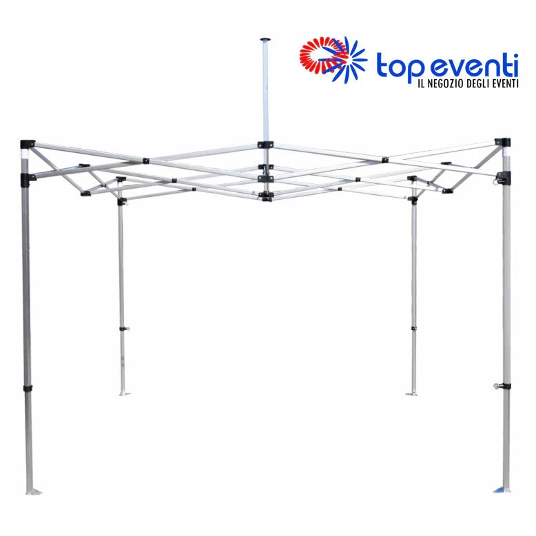 Gazebo Alluminio 3 x 4,5 45MM - Senza pareti laterali