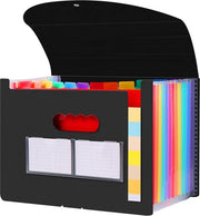Notebook, 40 copertine in plastica, contenuto 80 pagine, archiviazione e conservazione di documenti, uso domestico/ufficiale, disegno a rilievo, gamma di colori "Breeze