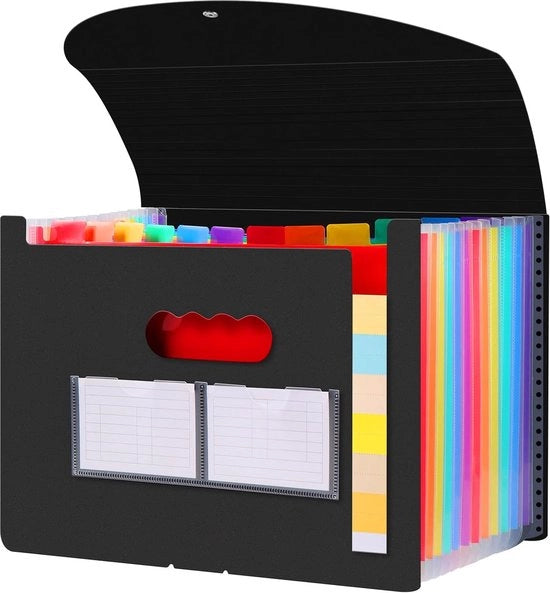 Notebook, 40 copertine in plastica, contenuto 80 pagine, archiviazione e conservazione di documenti, uso domestico/ufficiale, disegno a rilievo, gamma di colori "Breeze