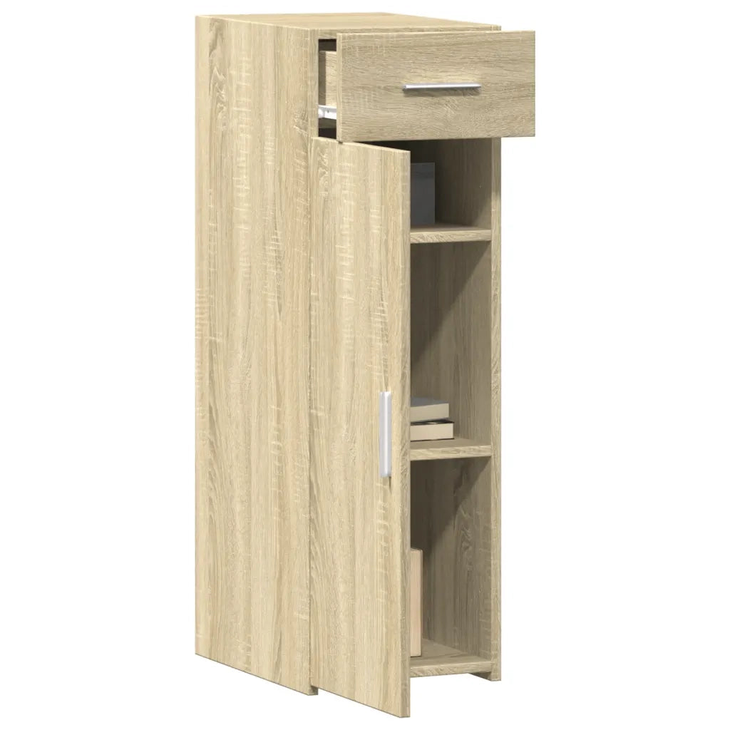 Credenza-Buffet-Armadio da cucina Rovere Sonoma 30x42,5x93 cm in Legno Multistrato 984585