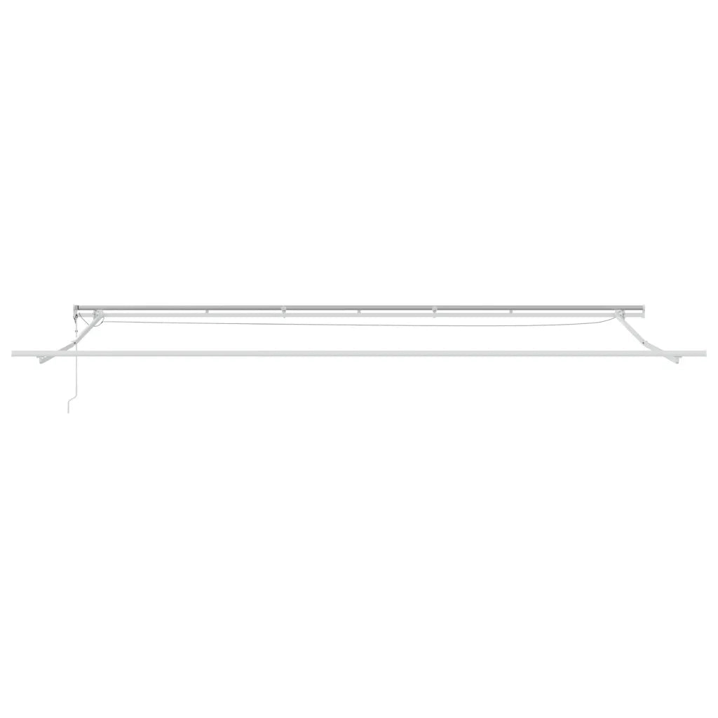 Tenda da Sole Retrattile Automatica con LED Bordò 600x300 cm 3214981