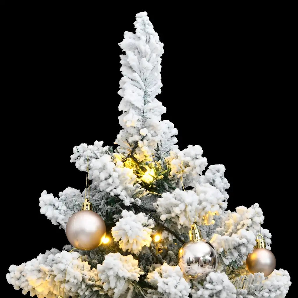 Albero Natale | Decorazioni natalizie Incernierato con 150 LED e Palline 150 cm