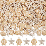 400 pezzi di perle di tartaruga e stella di mare - perle in acrilico per oceano per creare gioielli
