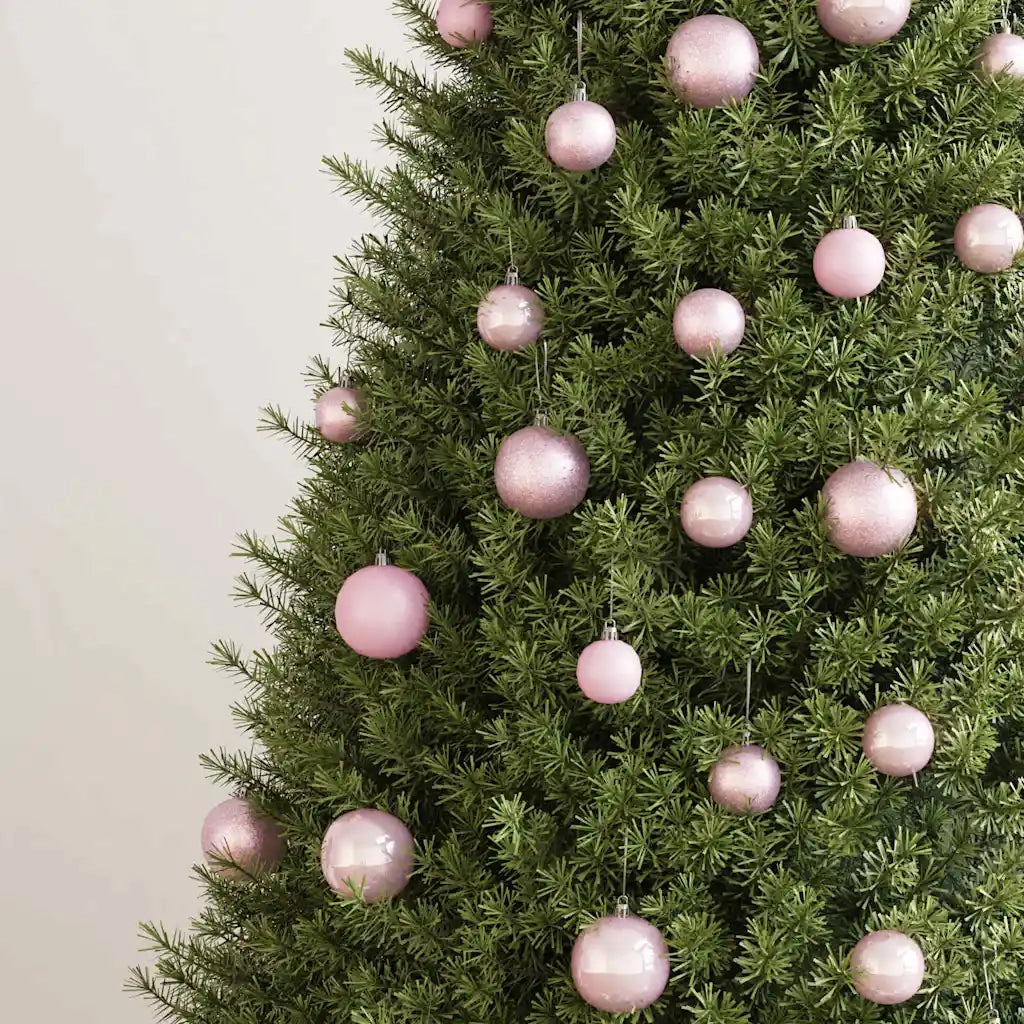 Set Palline di Natale 100 pz-Decorazioni natalizie Rosa