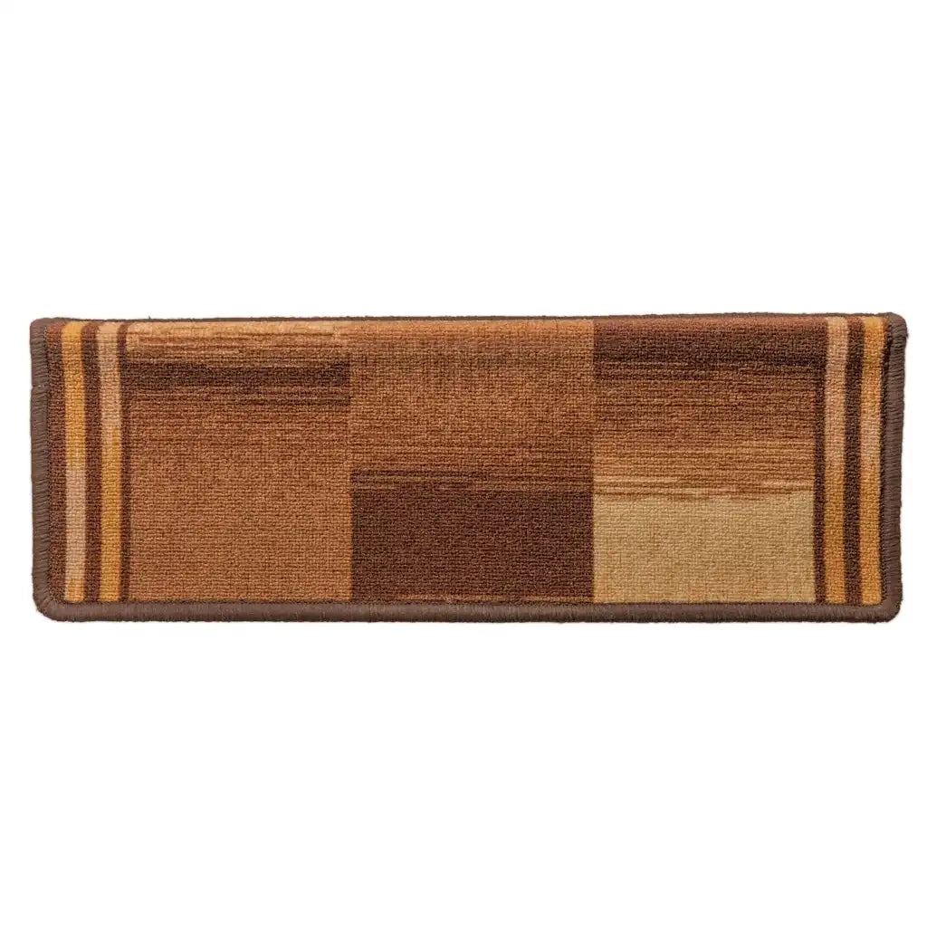 Tappetini Autoadesivi per Scale 15 pz | Gradini per Scale 65x21x4 cm Marroni