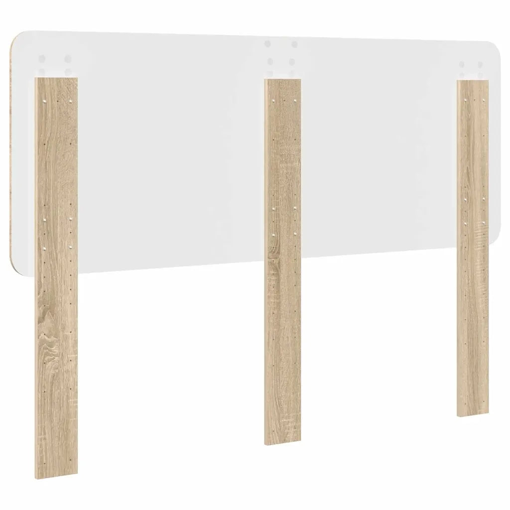 Testiera-Testata-Testiera Decorativa Rovere Sonoma 160 cm Legno multistrato 418743