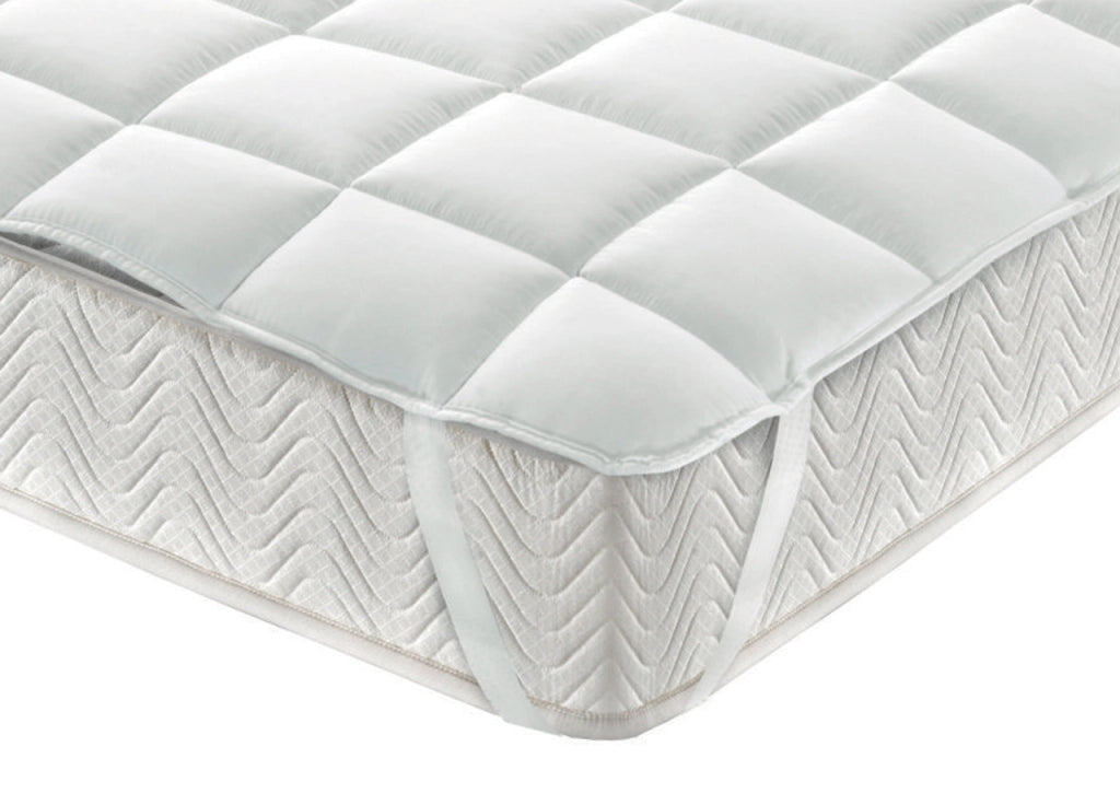 Topper Coprimaterasso Imbottito Antibatterico Correttore Materasso Fresh Cotton - Matrimoniale - Topper