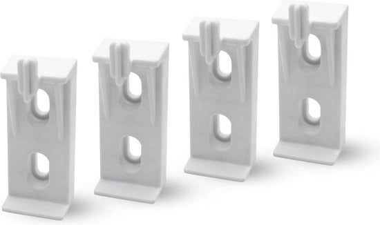 Supporto per Radiatore in Nylon - 4 Pezzi - Connesione Elettrica per Radiatori