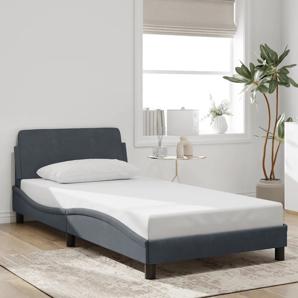 Giroletto Dover Grigio Scuro 100x200 cm Velluto 373133