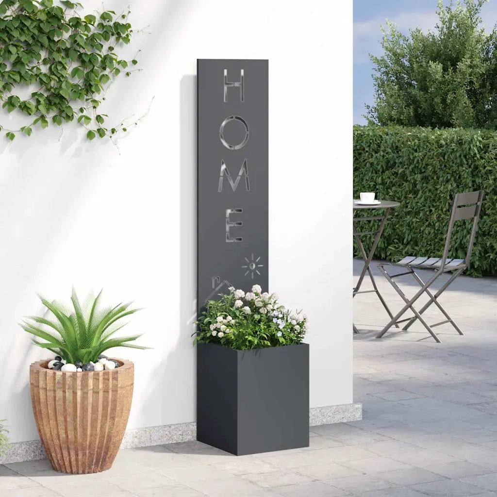 Schermo per privacy in giardino Antracite 32 x 32 x 150 cm 876422