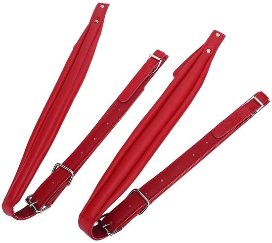 Accessori per Accordeon Universali - Cinturino Regolabile 83-110 cm - Schouder Harnes in PU - Accessori per Accordeon - Comfortevole - Leggero - Adatto per Basso da 16 a 120 - Cinture per Accordeon