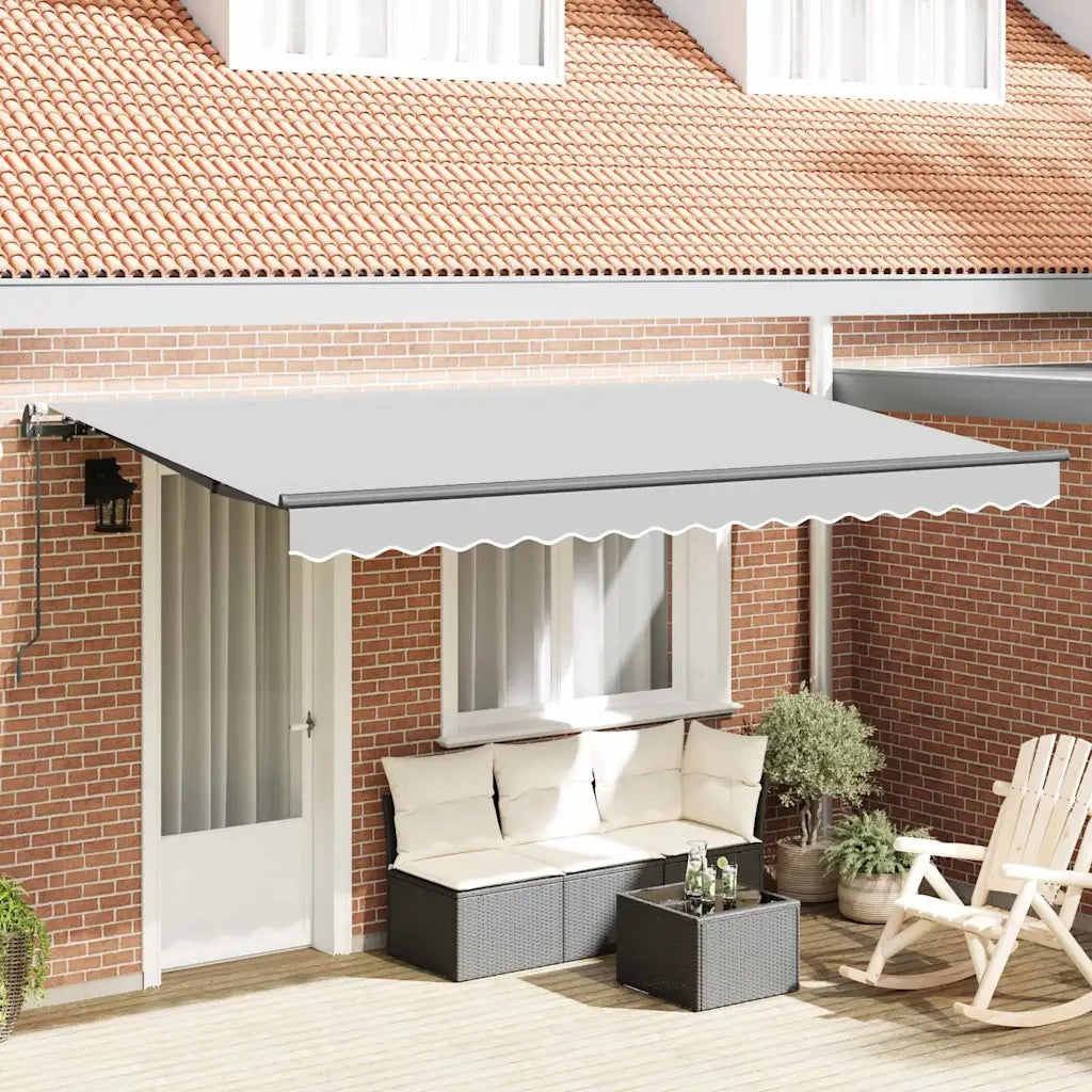 Struttura della tenda-Telaio per tenda da sole Antracite 4 x 2 m Metallo 870553