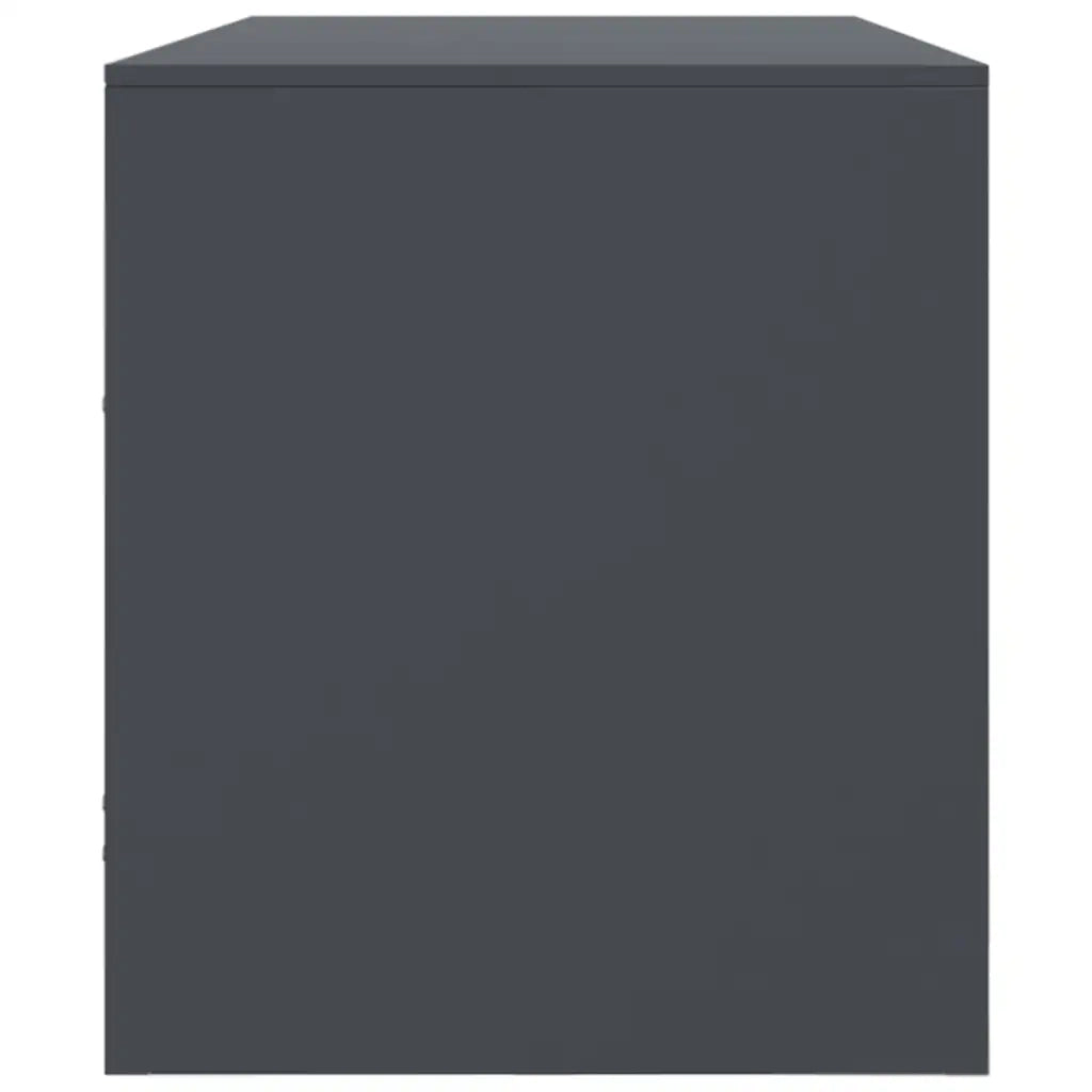 Mobile TV | Armadietto TV | Mobile Porta TV Antracite 99x39x44 cm in Acciaio