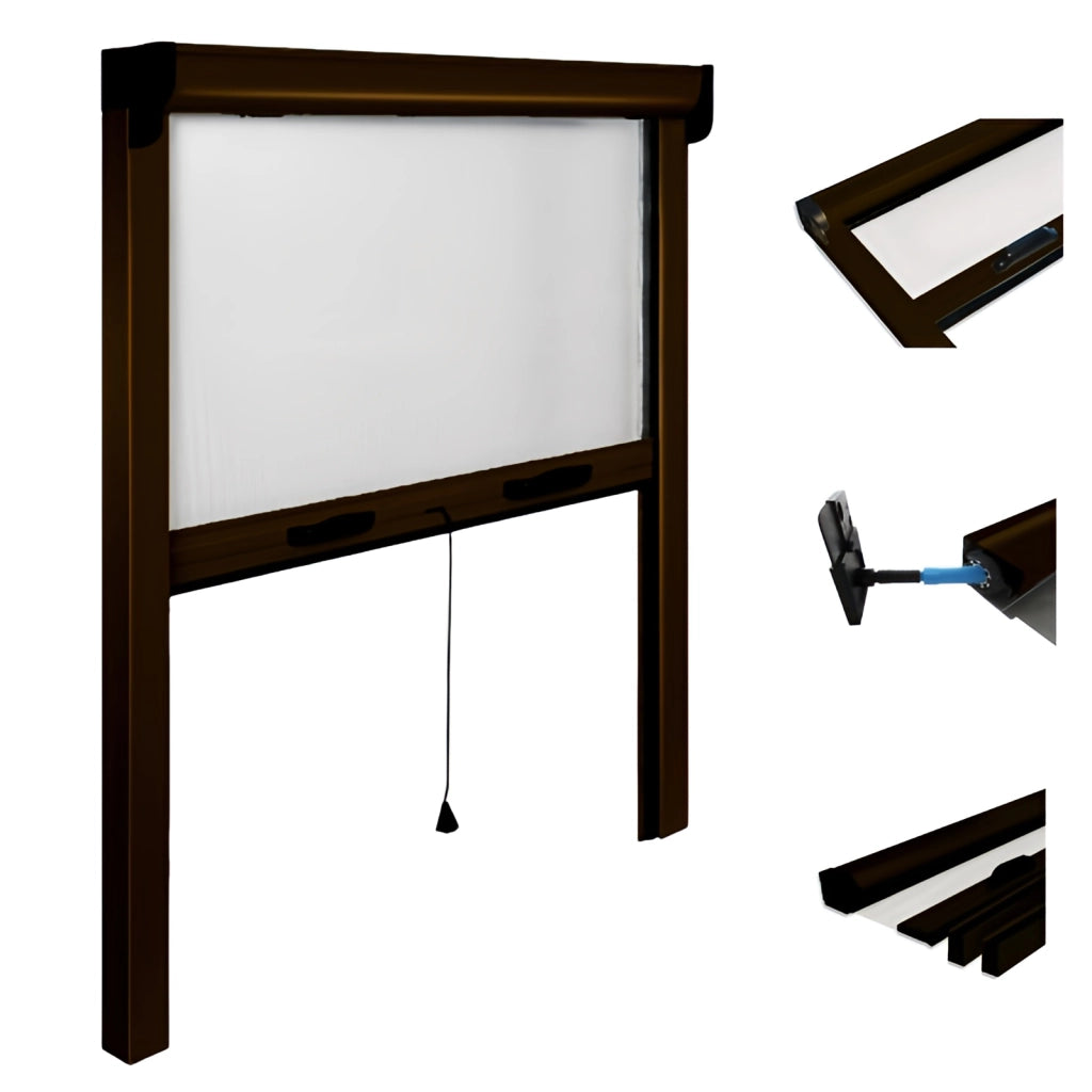 ZANZARIERA IRS OPERA 140X240 CM VERTICALE AVORIO