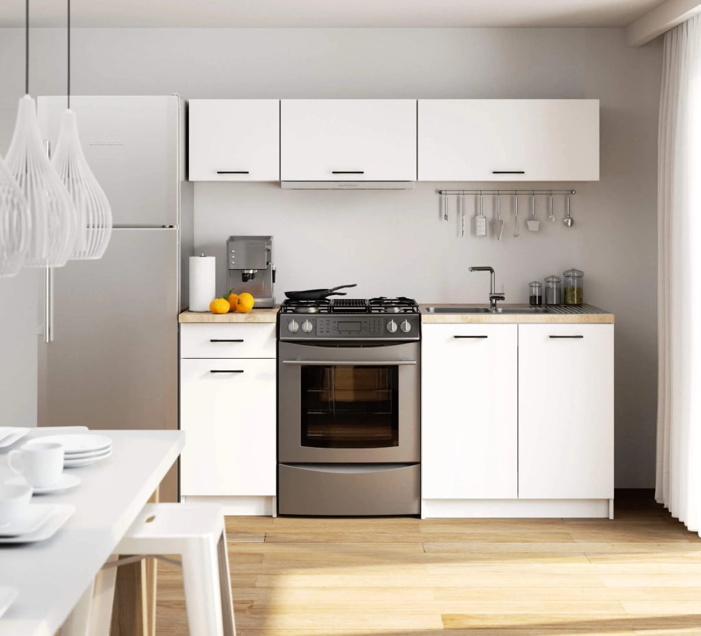 Mobile da cucina pensile sotto cappa sistema AKORD OLIWIA Bianco 40 cm 1 anta 40x30x29 cm