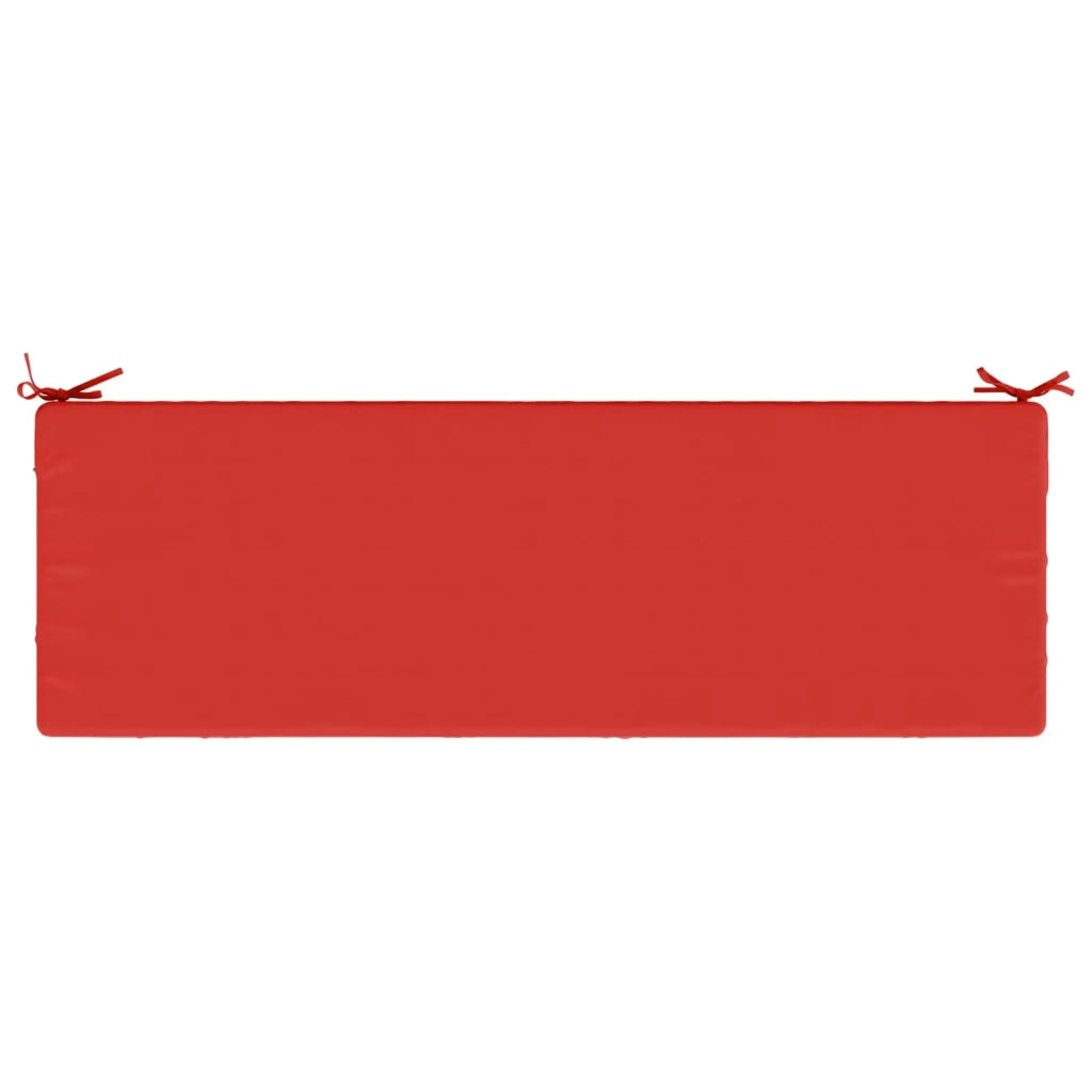 Cuscino per panchina SOEST 100% Poliestere Rosso 950348