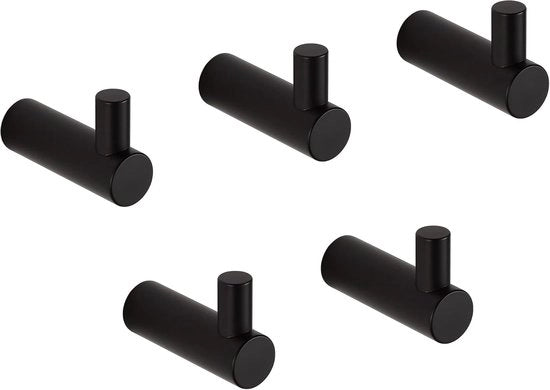 Hanger per asciugamano in acciaio inossidabile - 5 pezzi - Ideale per bagno e cucina