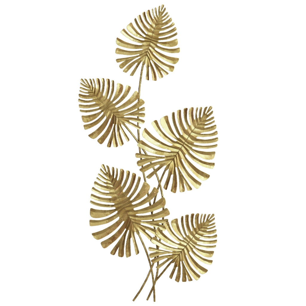 Decorazione Parete Foglia Oro ¨C Zephmum ¨C 50x30 cm
